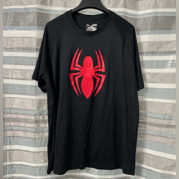 Under Armour Other - Under Armour Spider-Man Polyester Shirt